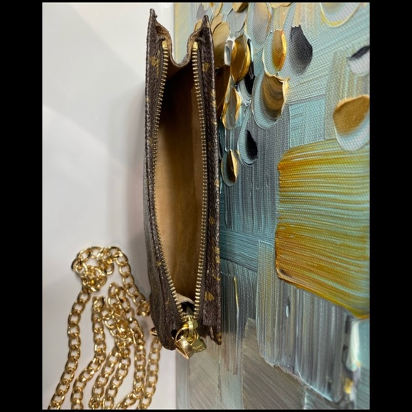 Louis Vuitton Bucket Pouch Pochette Crossbody Bag Purse - Picture 6 of 7